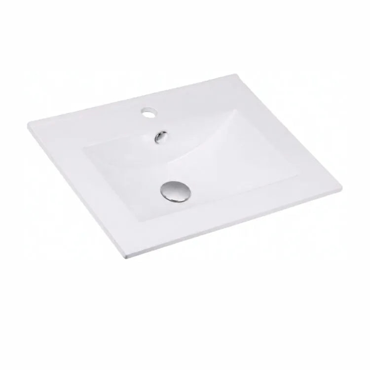 Įleidžiamas praustuvas NEVA 60 – baltas – vaizdas 1