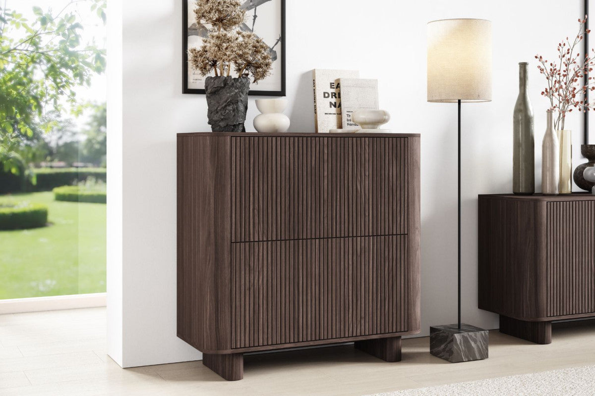 Komoda Trenza 4D - Lincoln riešutmedis, galerijos nuotrauka 4
