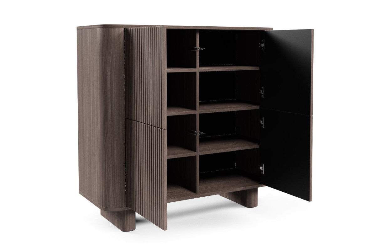 Komoda Trenza 4D - Lincoln riešutmedis, galerijos nuotrauka 2