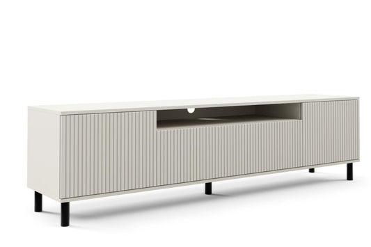 TV staliukas Agnes 200 su 12 cm metalinėmis kojelėmis - kašmyras, galerijos nuotrauka 1