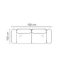 Sofa Areza 2,5