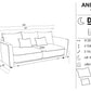 Sofa lova Andora