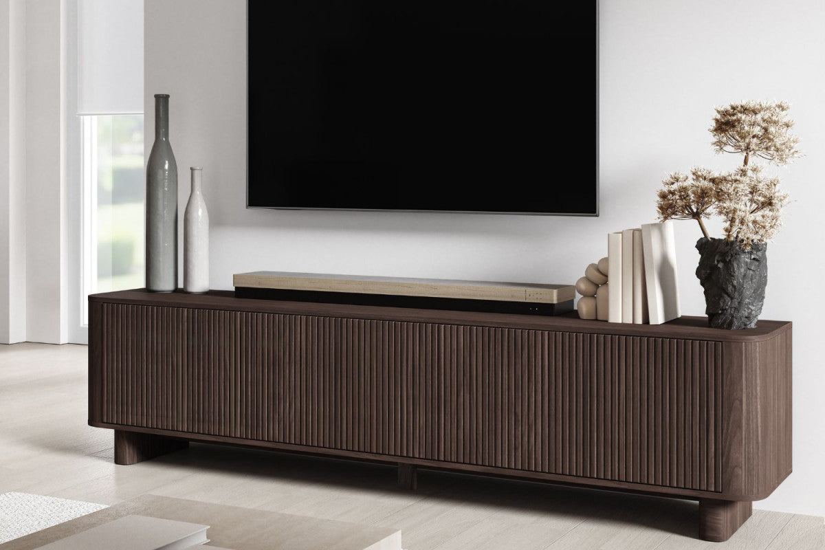 TV staliukas Trenza 220 pastatomas - Lincoln riešutmedis, nuotrauka 4
