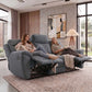 Trivietė sofa - reglaineris DONNA