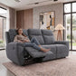 Trivietė sofa - reglaineris DONNA