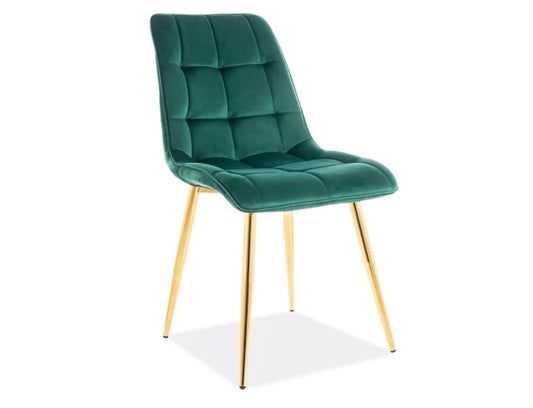 Kėdė Chic Velvet Auksas