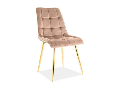 Kėdė Chic Velvet Auksas
