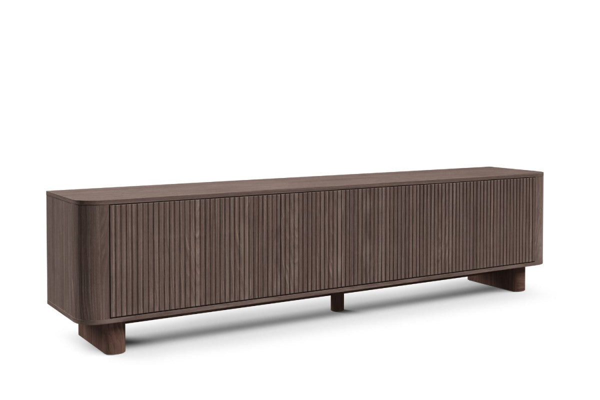 Svetainės komplektas Trenza - komoda 2D3S ir TV 200 - Lincoln riešutmedis, galerijos nuotrauka 3