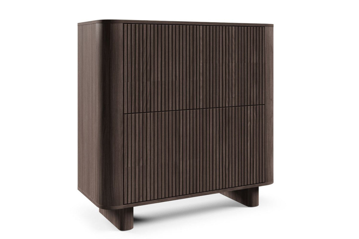 Svetainės komplektas Trenza - komoda 4D ir TV 200 - Lincoln riešutmedis, galerijos nuotrauka 3