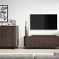 Svetainės komplektas Trenza - komoda 4D ir TV 200 - Lincoln riešutmedis, galerijos nuotrauka 2