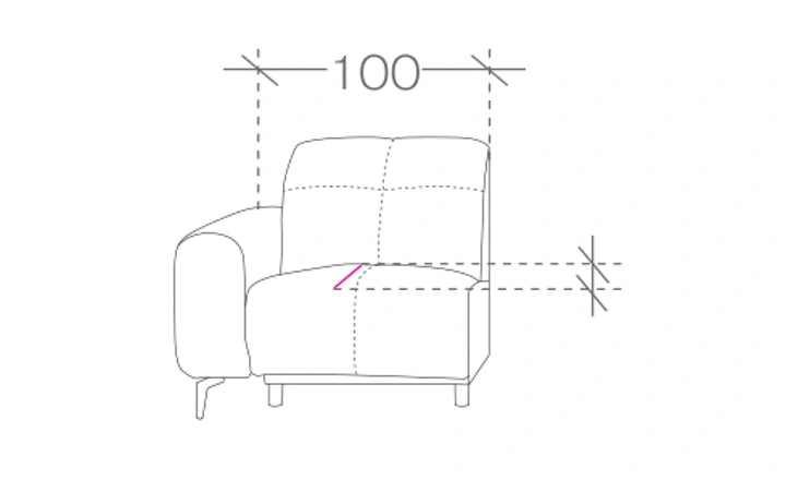 Modulis su elektriniu relax 1BL REC
